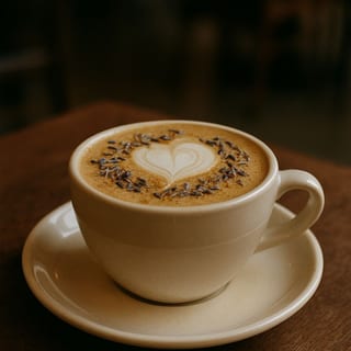Honey Lavender Latte